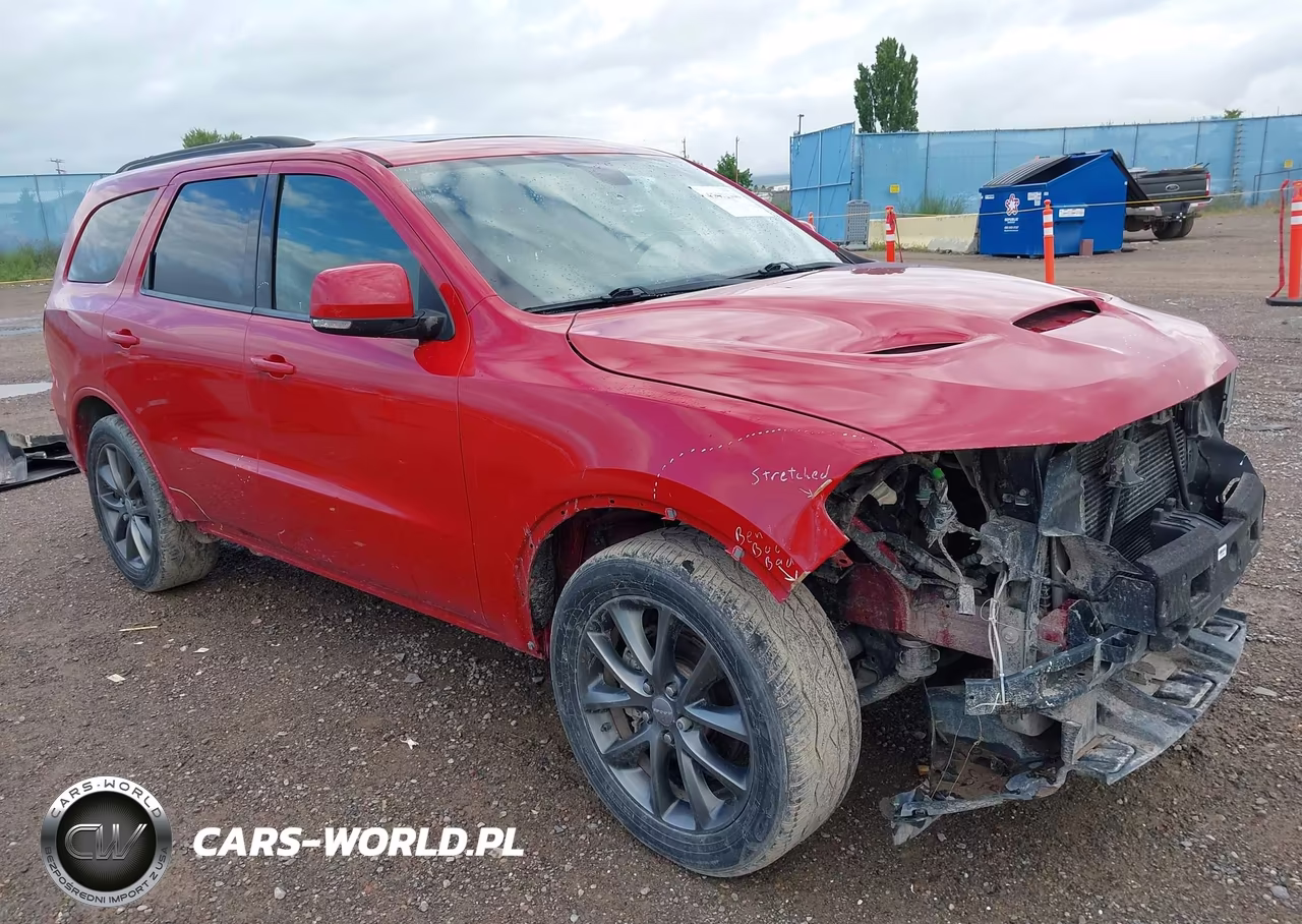 2018 Dodge Durango Gt Rwd VIN:1C4RDHDG9JC413617 - 1