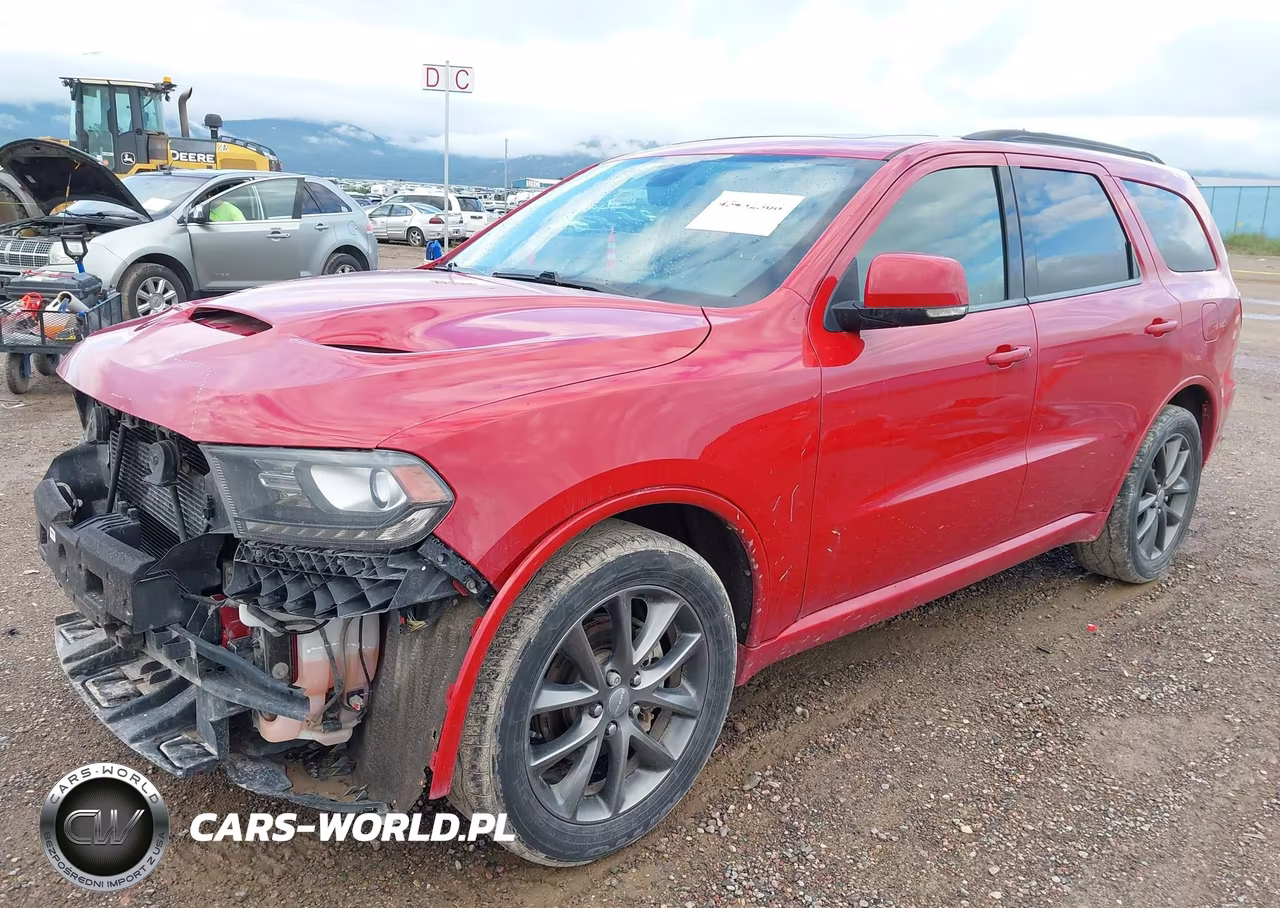 2018 Dodge Durango Gt Rwd VIN:1C4RDHDG9JC413617 - 2