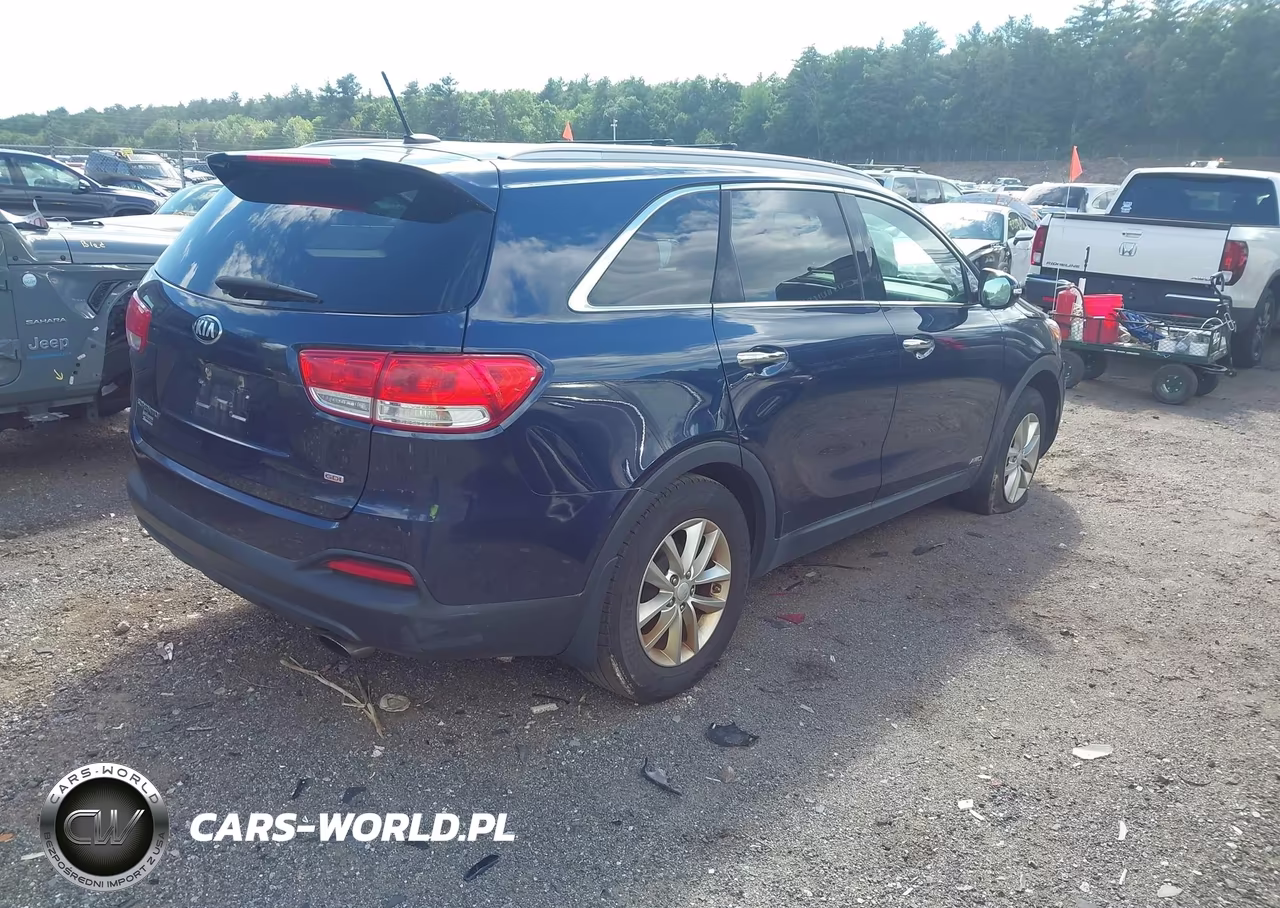2016 Kia Sorento 2.4L Lx VIN:5XYPGDA37GG110235 - 4