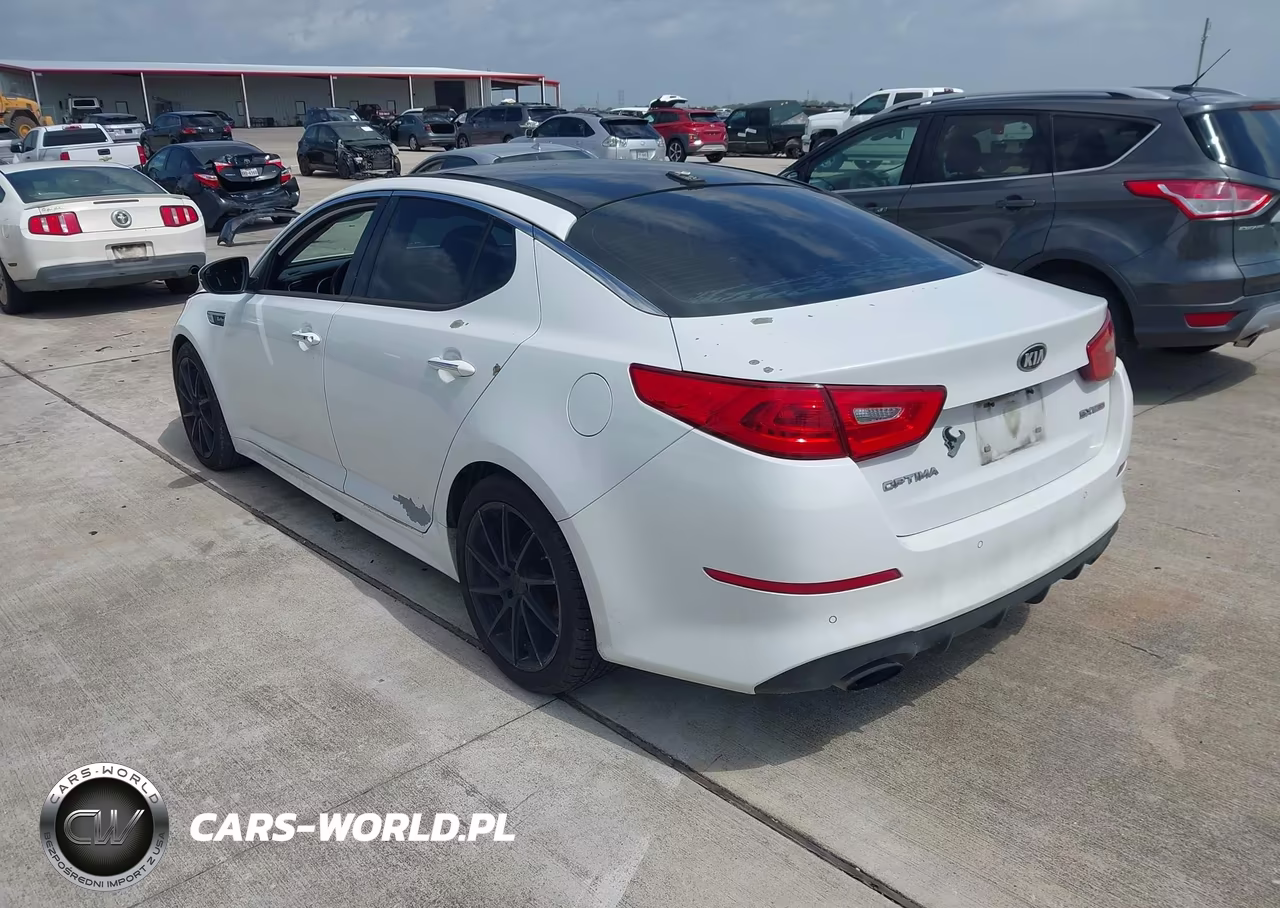 2015 Kia Optima Sx Turbo VIN:5XXGR4A67FG372022 - 3