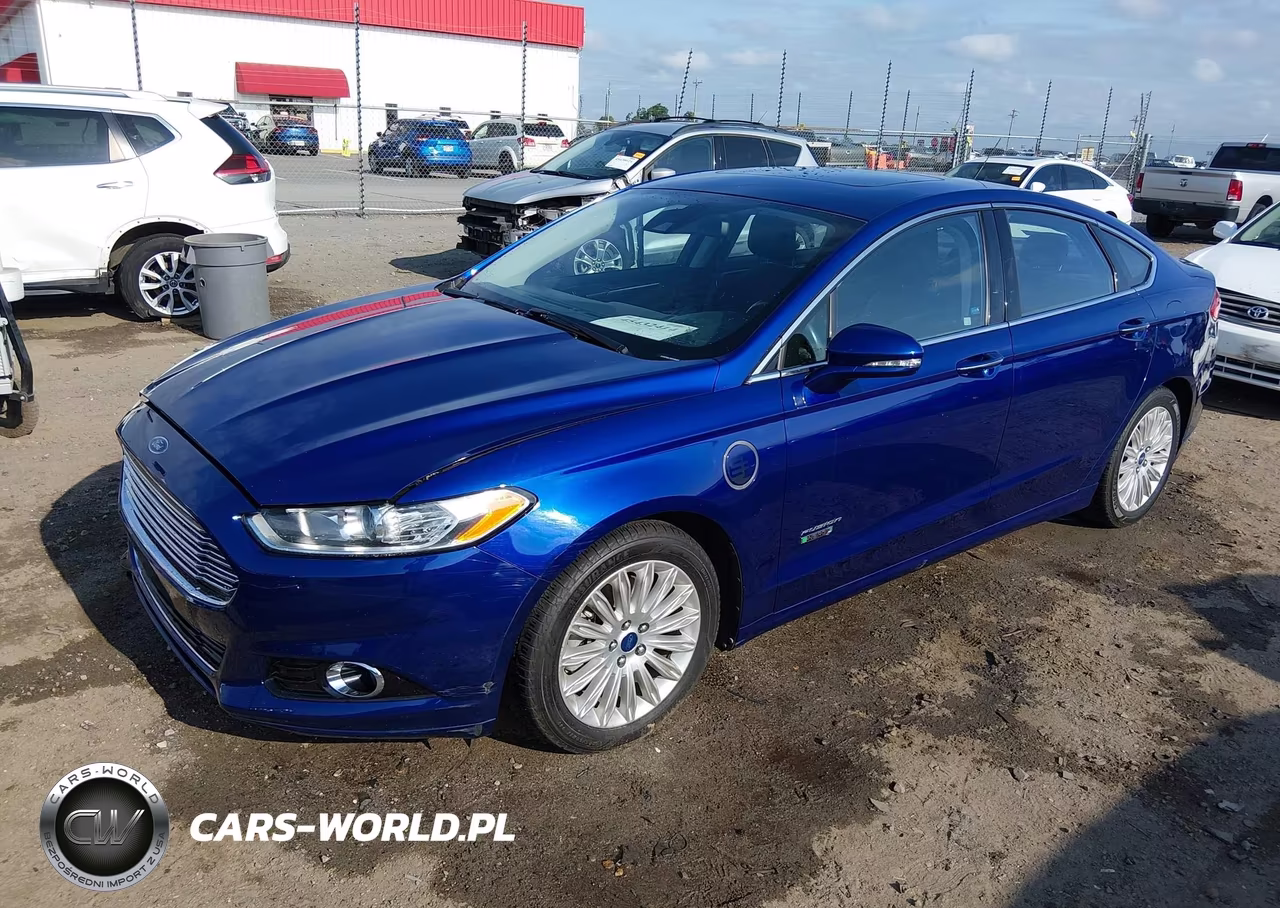 2014 Ford Fusion Energi Titanium VIN:3FA6P0SU7ER109039 - 2