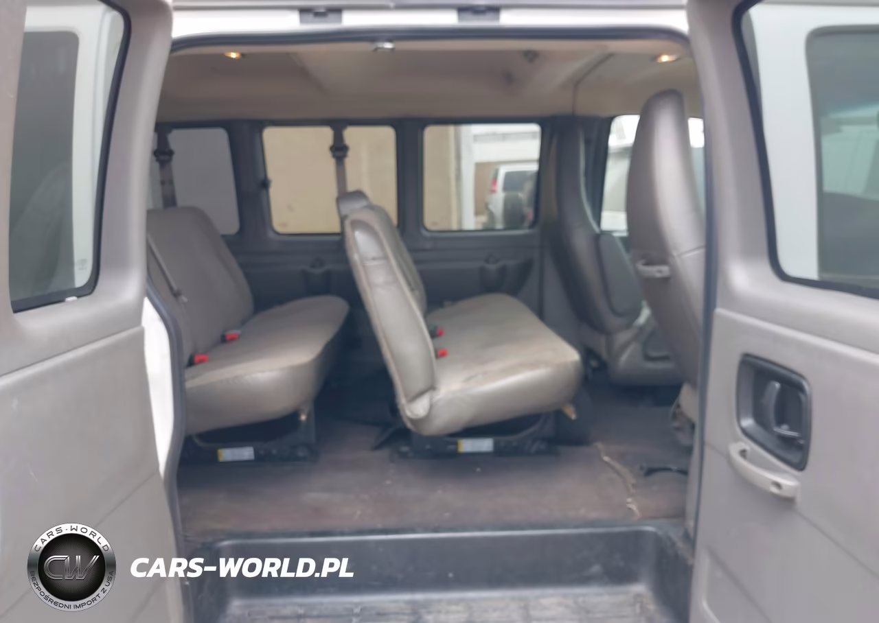 2020 Chevrolet Express Passenger Rwd 3500 Extended Wheelbase Ls VIN:1GAZGNFP7L1256728 - 8