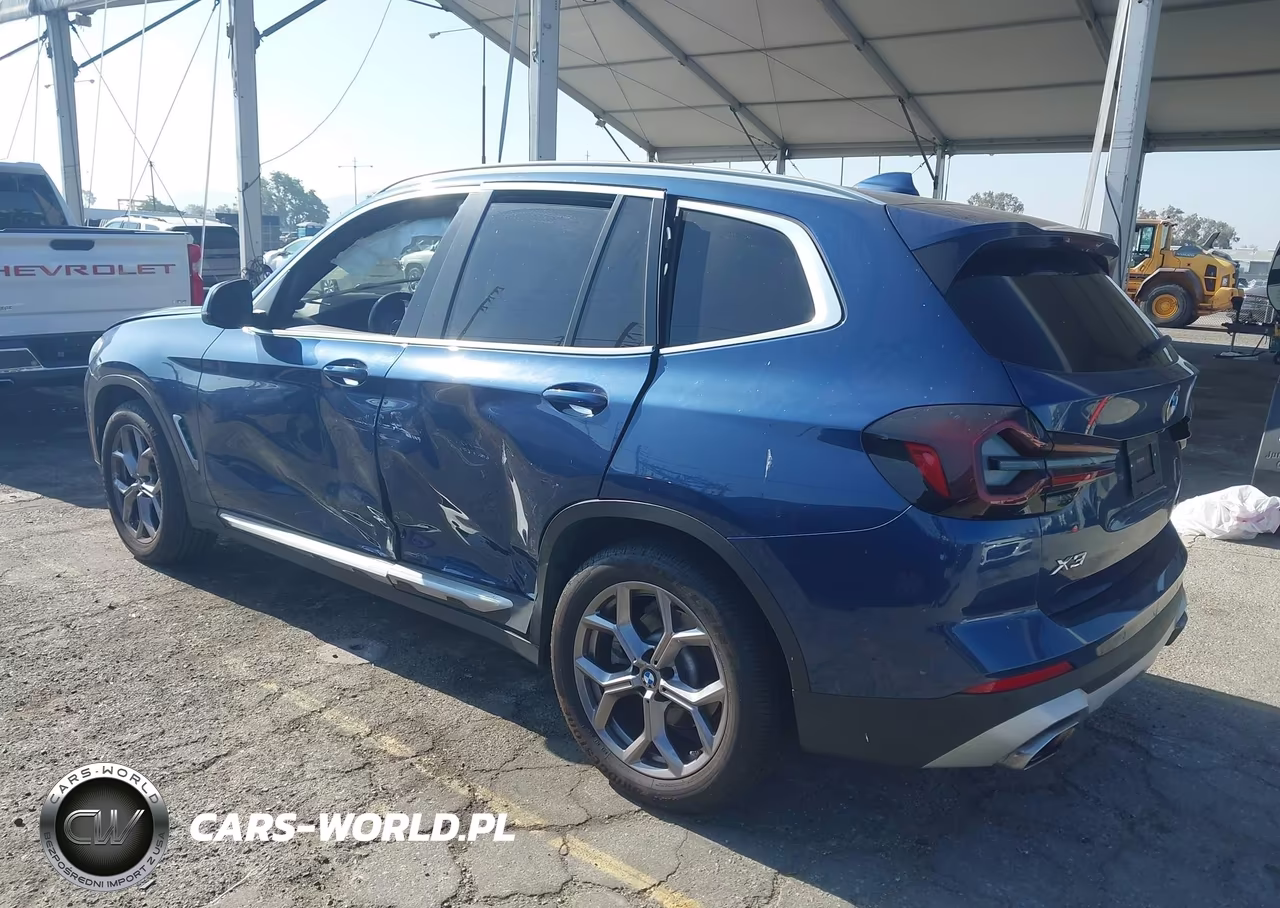 2022 BMW X3 Sdrive30I VIN:5UX43DP05N9J43386 - 3