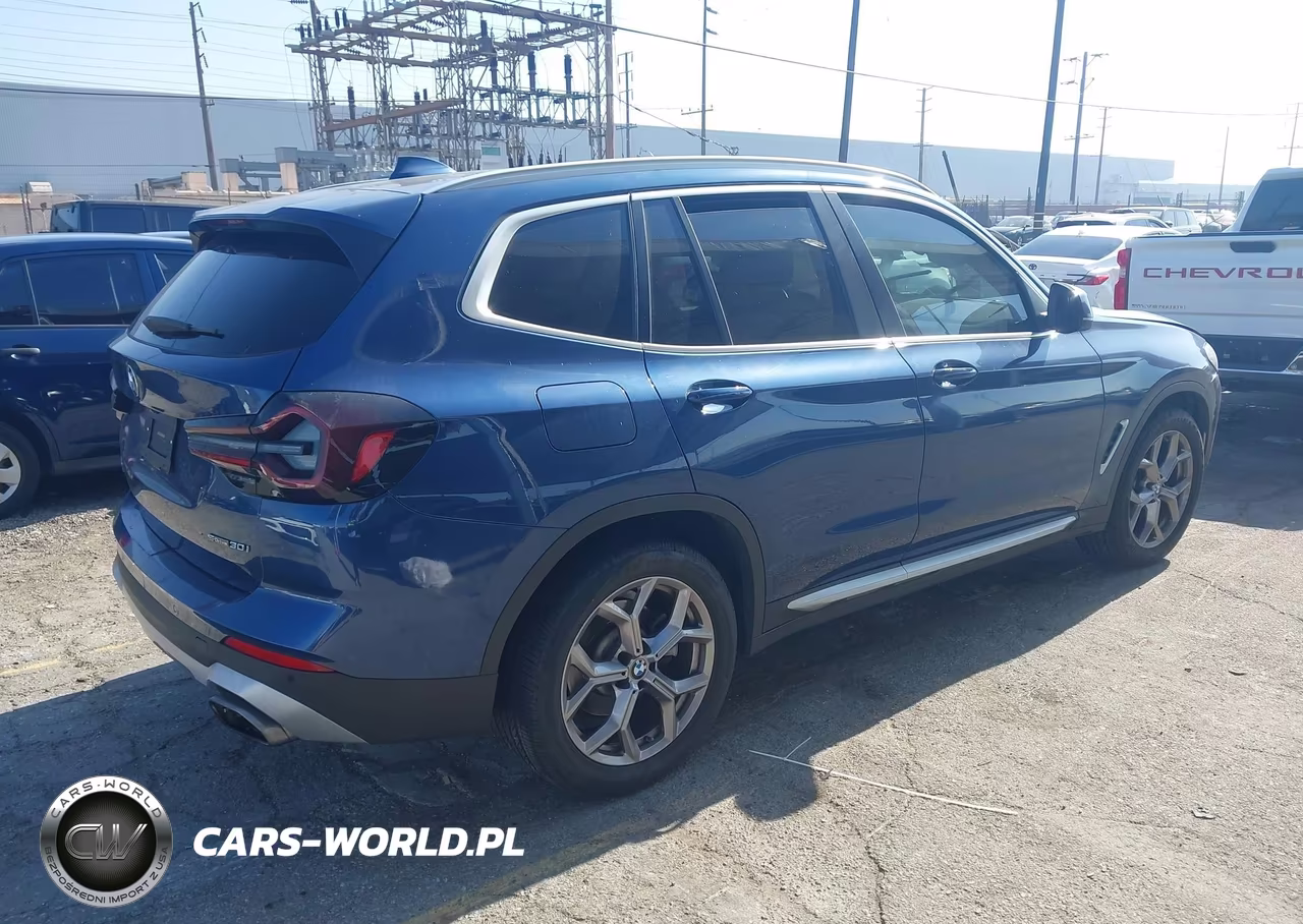 2022 BMW X3 Sdrive30I VIN:5UX43DP05N9J43386 - 4