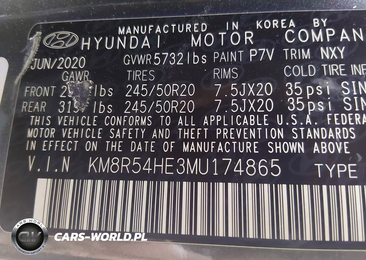 2021 Hyundai Palisade Limited VIN:KM8R54HE3MU174865 - 9