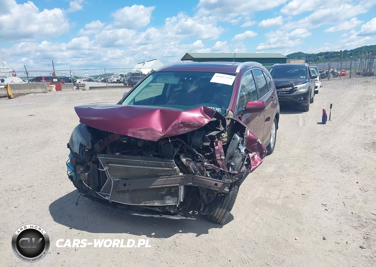 2012 Honda Cr-V Ex-L VIN:5J6RM4H73CL025038 - 2