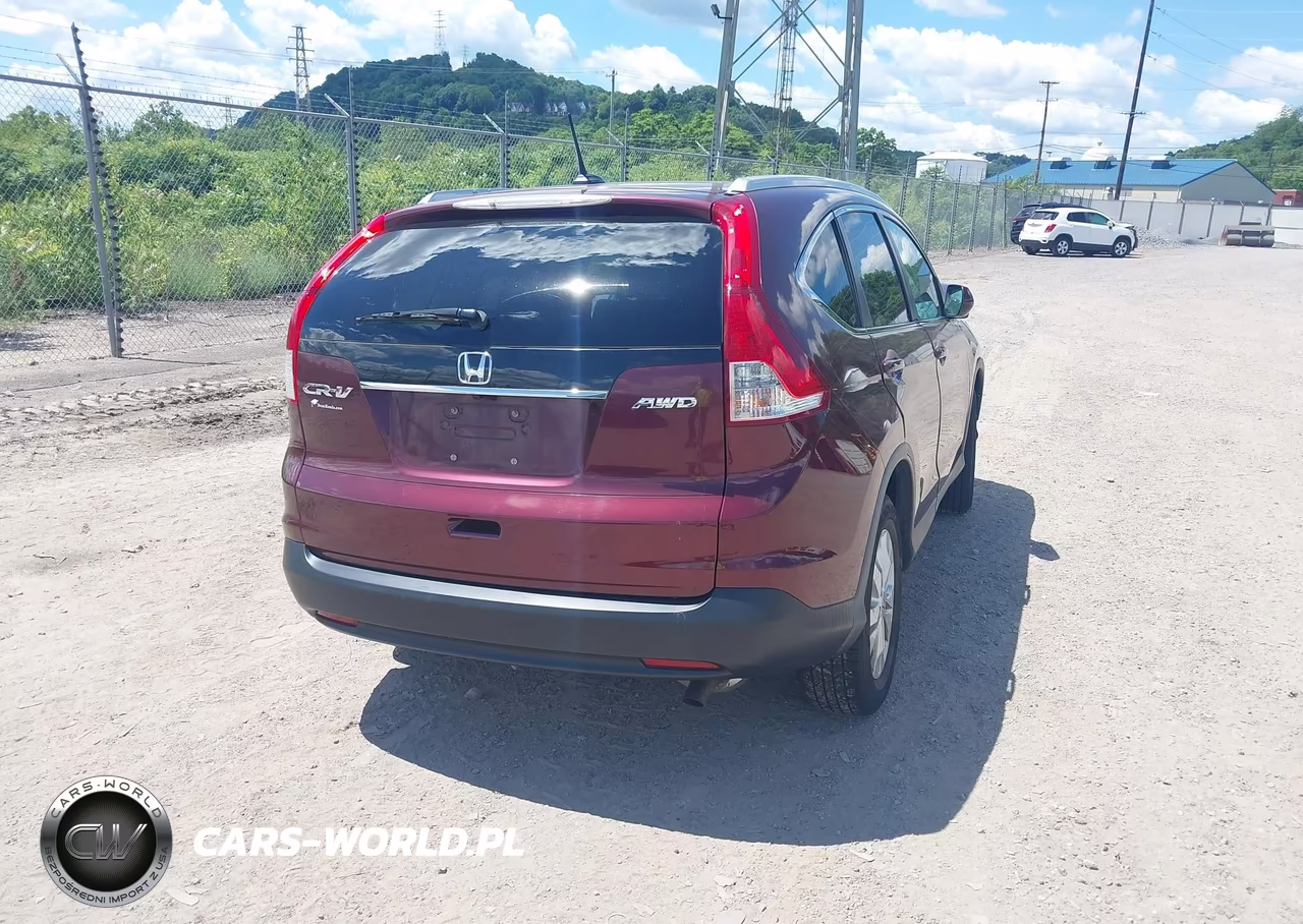 2012 Honda Cr-V Ex-L VIN:5J6RM4H73CL025038 - 4