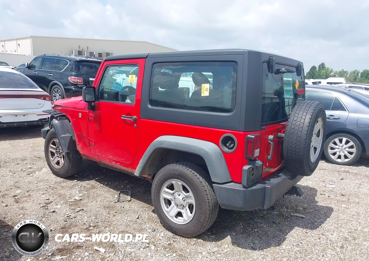 2016 Jeep Wrangler Sport VIN:1C4AJWAG0GL233630 - 3