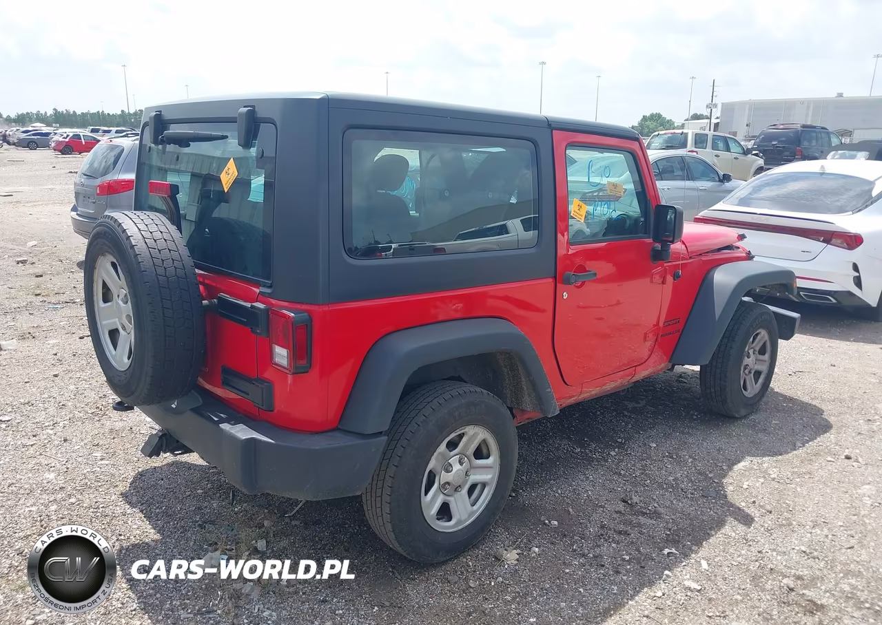 2016 Jeep Wrangler Sport VIN:1C4AJWAG0GL233630 - 4
