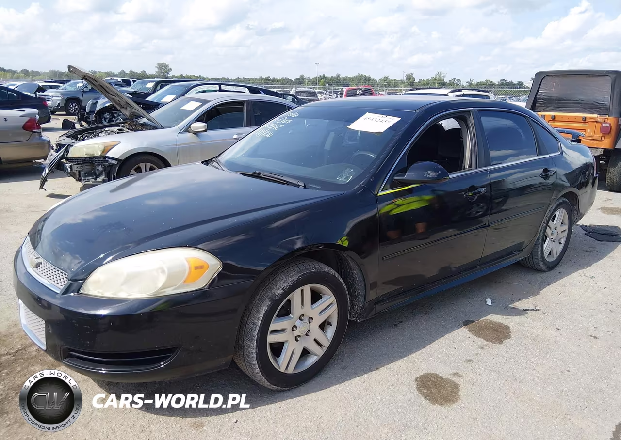 2013 Chevrolet Impala Lt VIN:2G1WB5E37D1170542 - 2