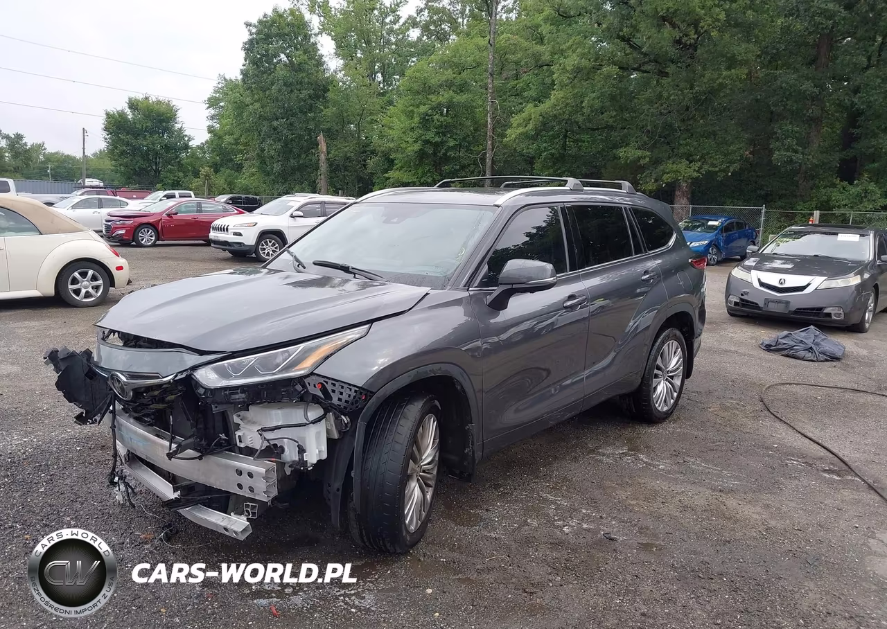 2023 Toyota Highlander Platinum VIN:5TDKDRAH9PS042440 - 2