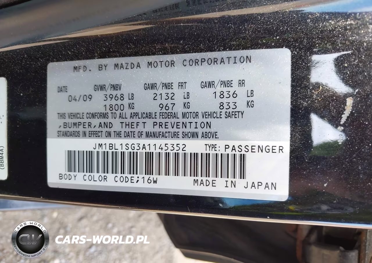 2010 Mazda Mazda3 I Touring VIN:JM1BL1SG3A1145352 - 9