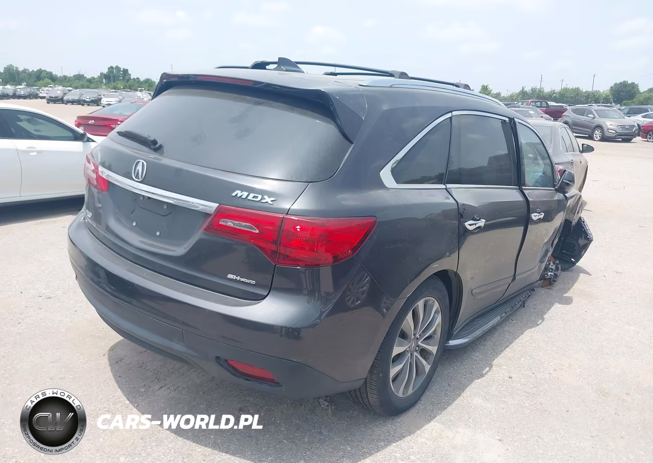 2015 Acura Mdx Technology Package VIN:5FRYD4H45FB013969 - 4