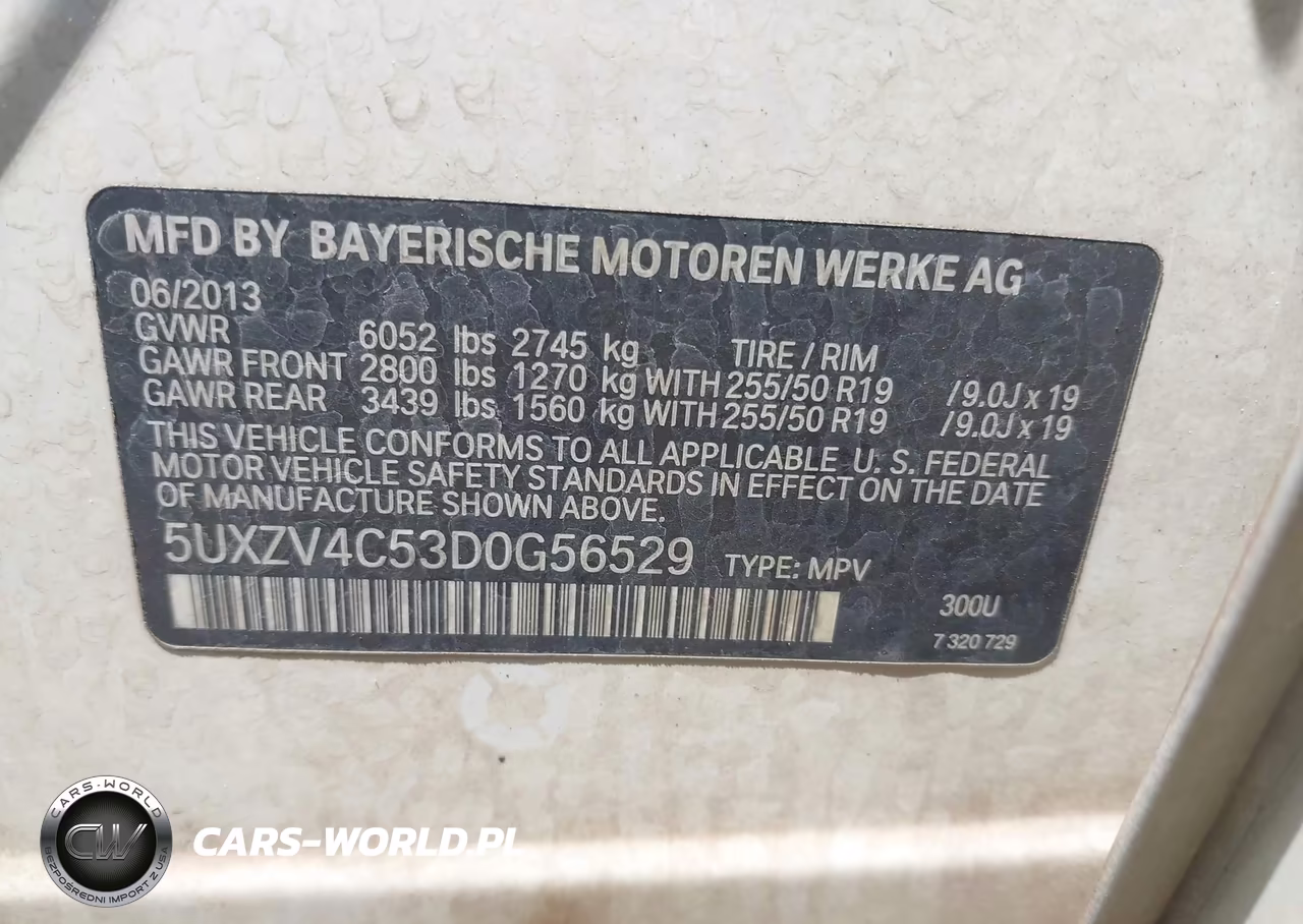 2013 BMW X5 xDrive35I-xDrive35I Premium-xDrive35I Sport Activity VIN:5UXZV4C53D0G56529 - 9