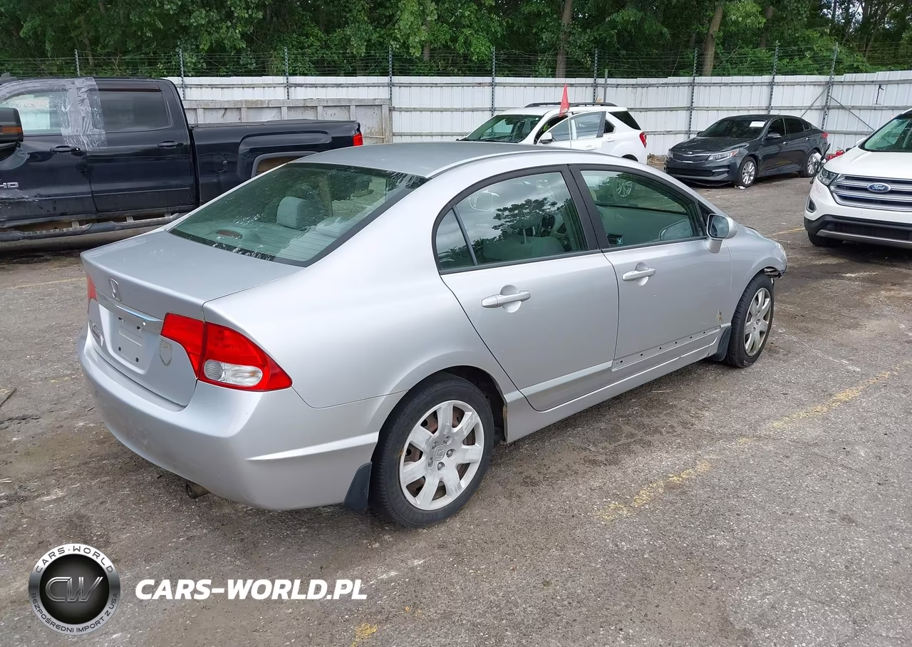 2010 Honda Civic Lx VIN:19XFA1F58AE031005 - 4