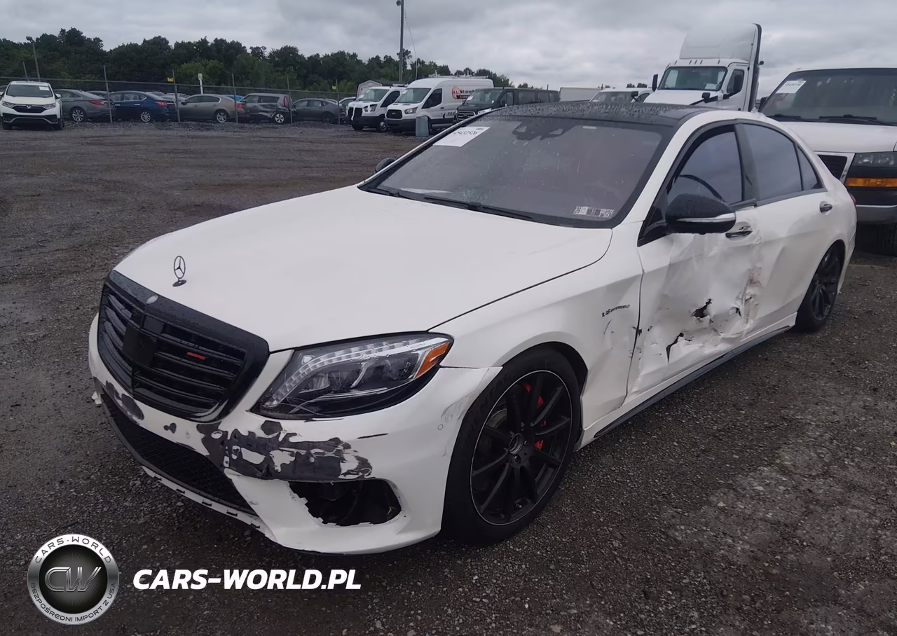 2017 Mercedes-Benz Amg S 63 4Matic VIN:WDDUG7JB3HA325792 - 2