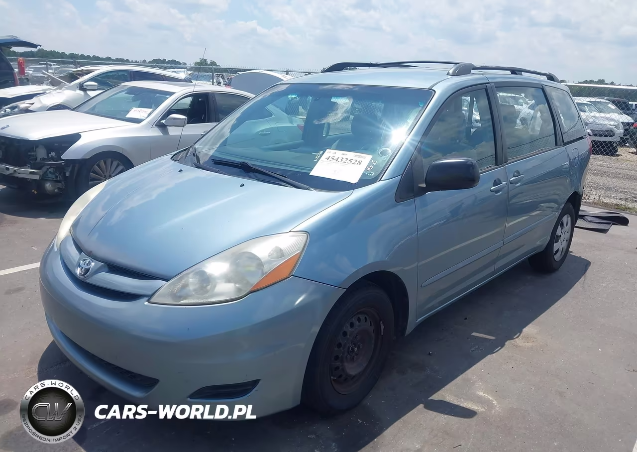 2007 Toyota Sienna Ce VIN:5TDZK23C97S001089 - 2