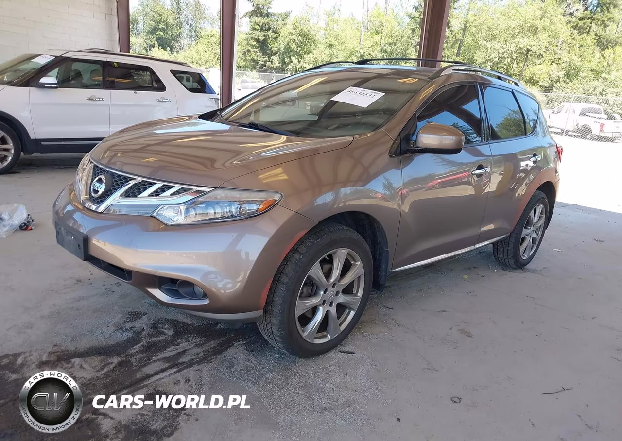 2013 Nissan Murano Le VIN:JN8AZ1MW2DW303254 - 2