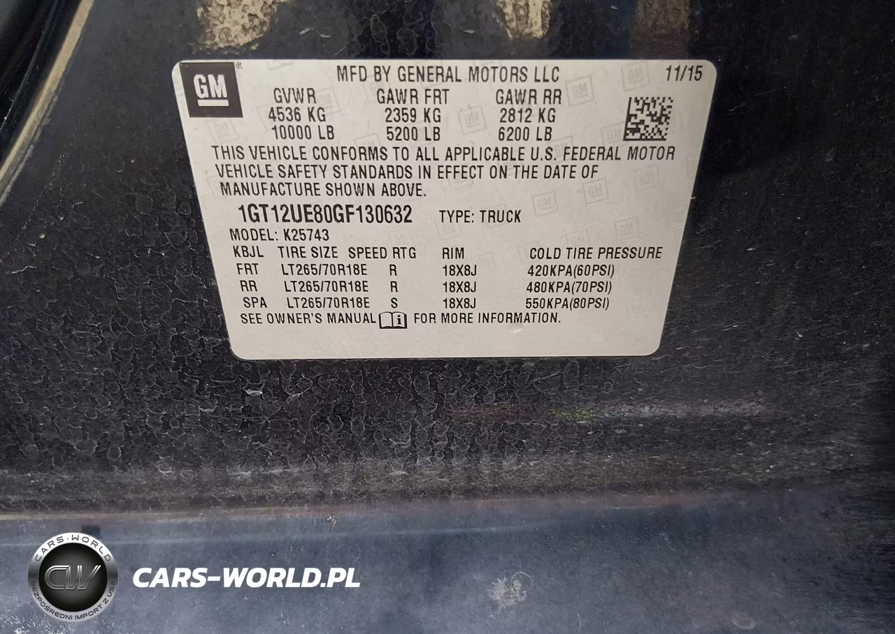 2016 GMC Sierra 2500Hd Denali VIN:1GT12UE80GF130632 - 9