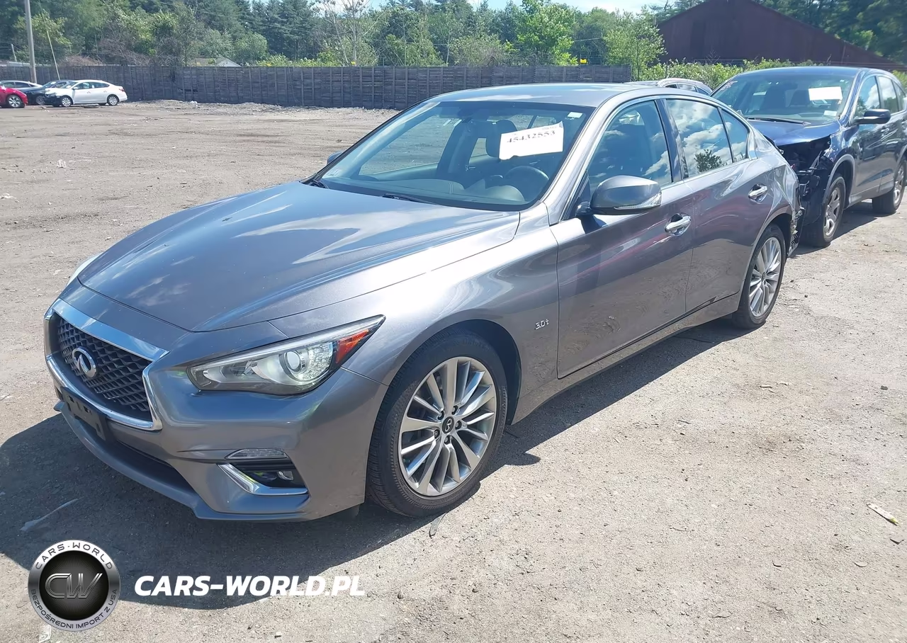 2018 Infiniti Q50 3.0T Luxe VIN:JN1EV7AR0JM443730 - 2