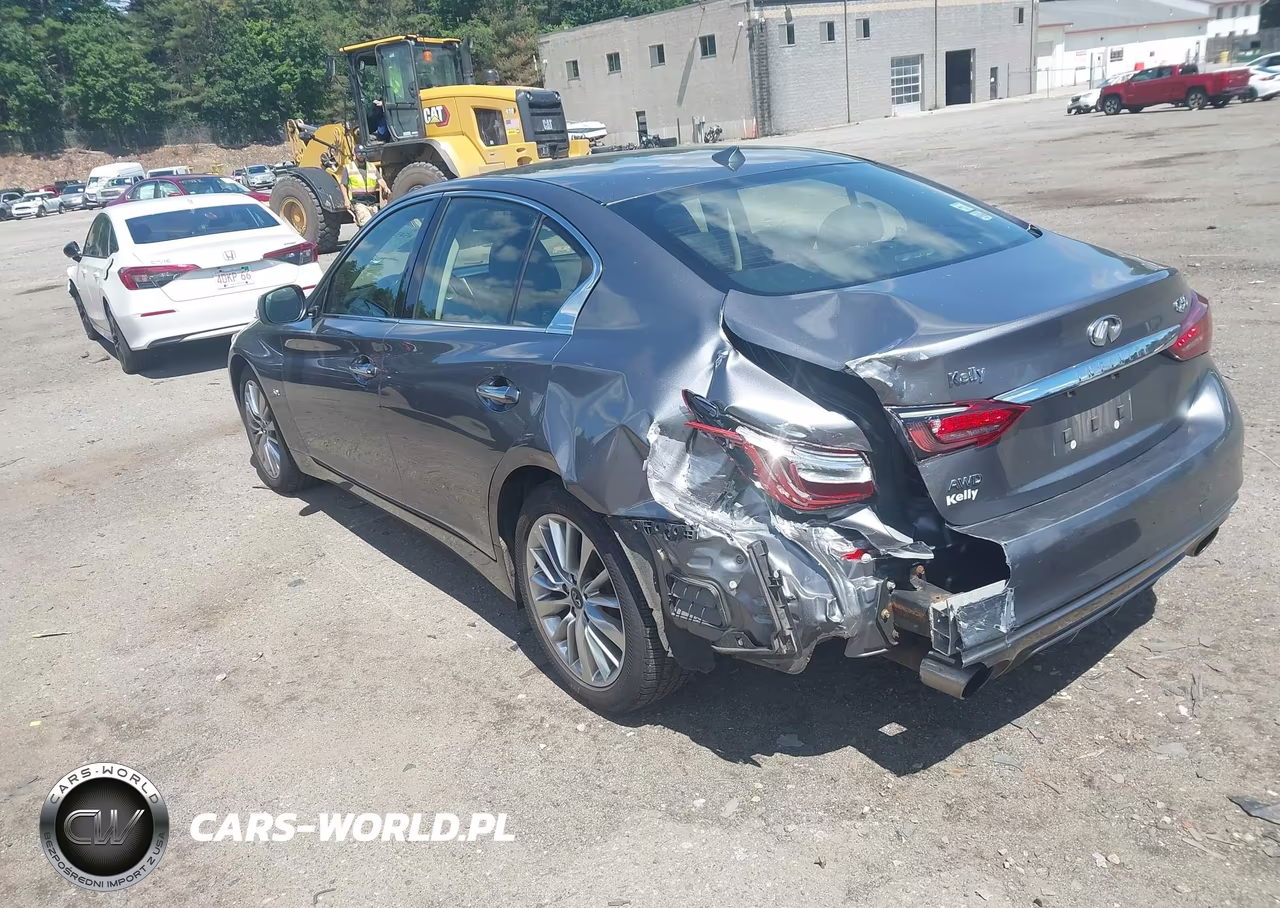 2018 Infiniti Q50 3.0T Luxe VIN:JN1EV7AR0JM443730 - 3