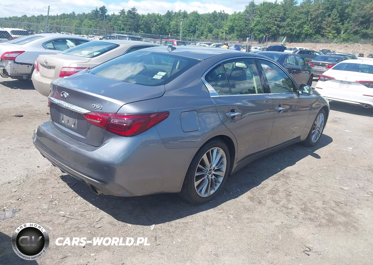 2018 Infiniti Q50 3.0T Luxe VIN:JN1EV7AR0JM443730 - 4