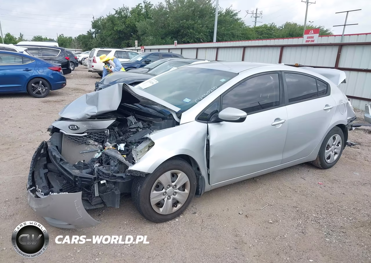 2016 Kia Forte Lx VIN:KNAFK4A6XG5608715 - 2