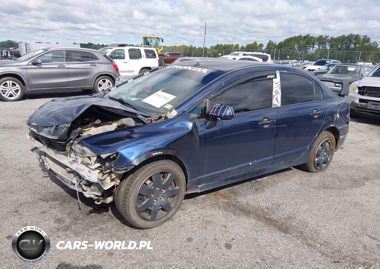 2009 Honda Civic Lx VIN:19XFA16579E007659 - 2