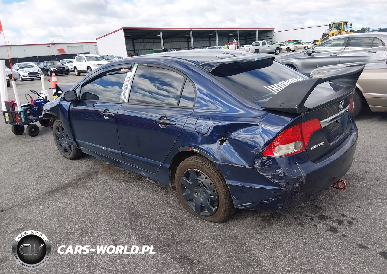 2009 Honda Civic Lx VIN:19XFA16579E007659 - 3