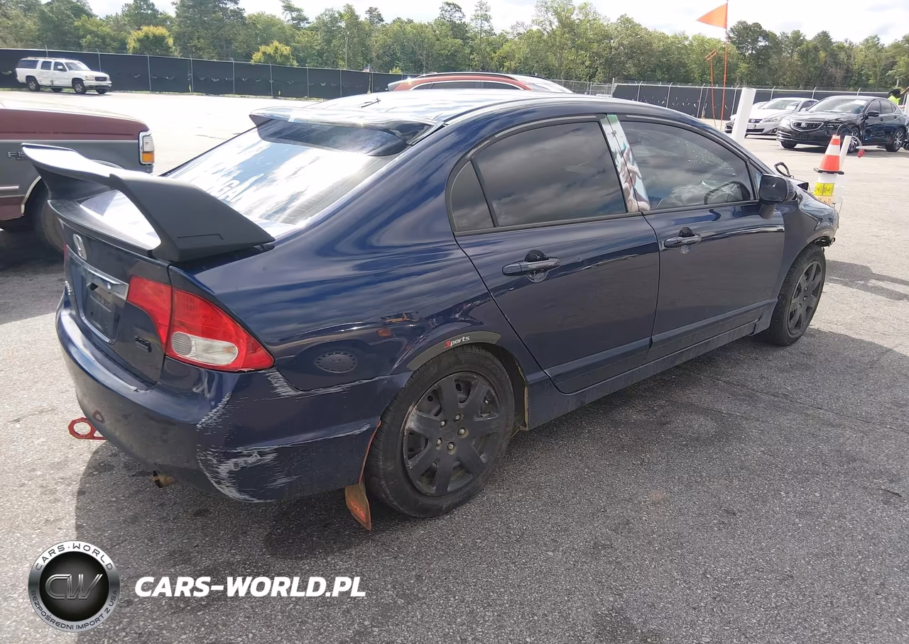 2009 Honda Civic Lx VIN:19XFA16579E007659 - 4