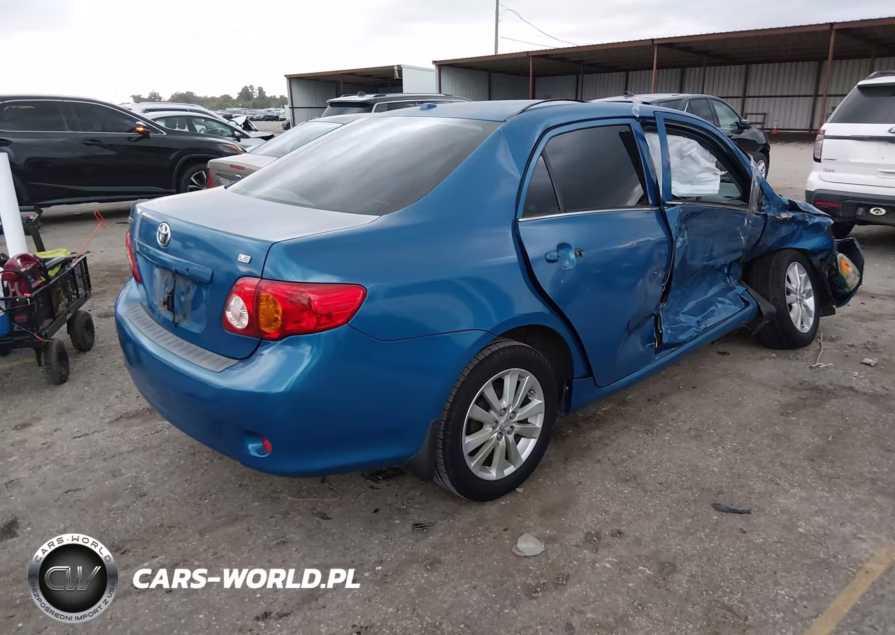 2009 Toyota Corolla Le VIN:1NXBU40E39Z128637 - 4