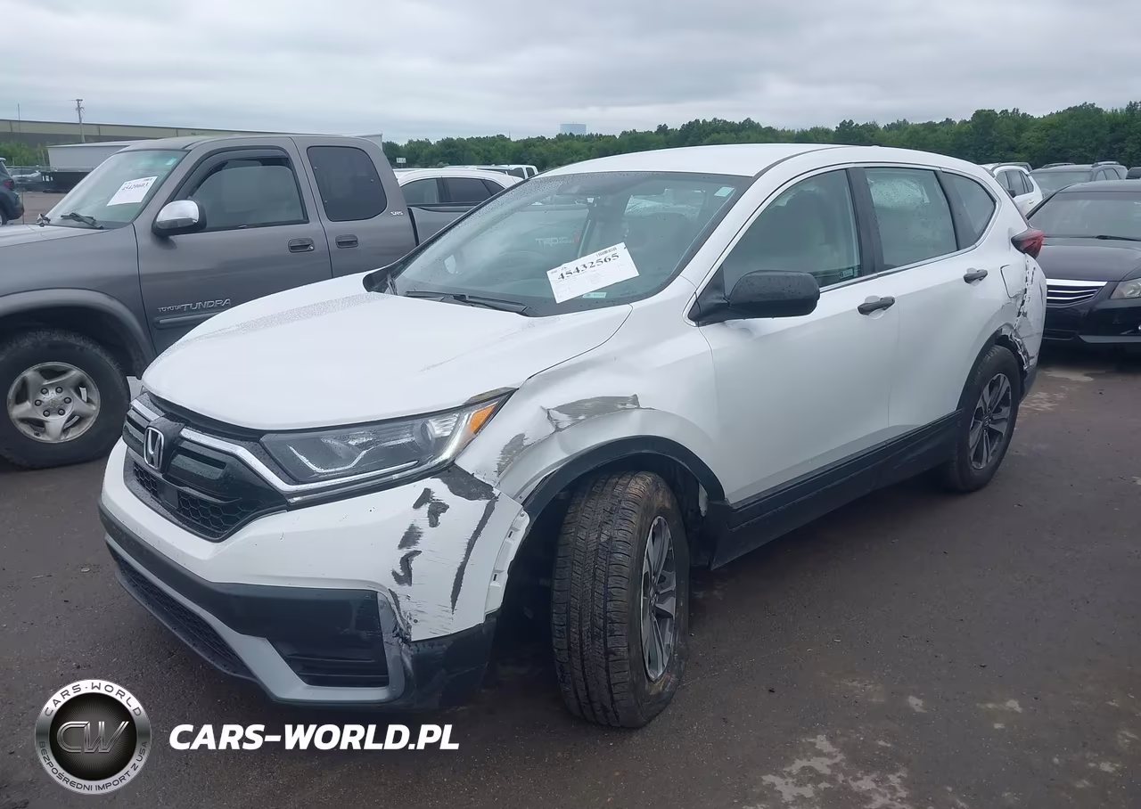 2021 Honda Cr-V Awd Lx VIN:5J6RW2H2XMA007734 - 2