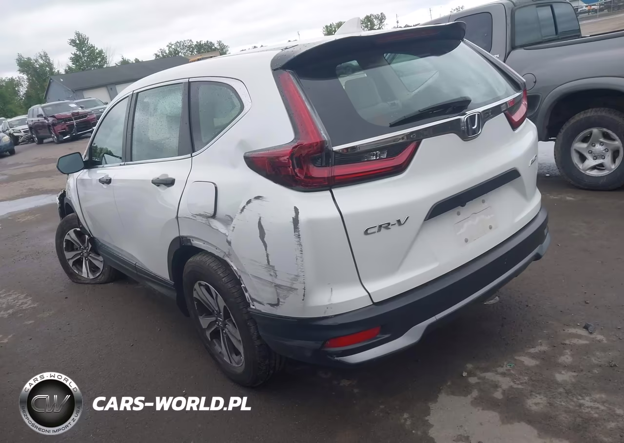 2021 Honda Cr-V Awd Lx VIN:5J6RW2H2XMA007734 - 3