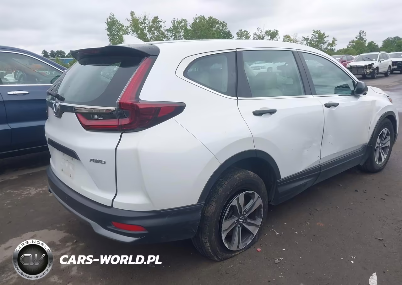 2021 Honda Cr-V Awd Lx VIN:5J6RW2H2XMA007734 - 4