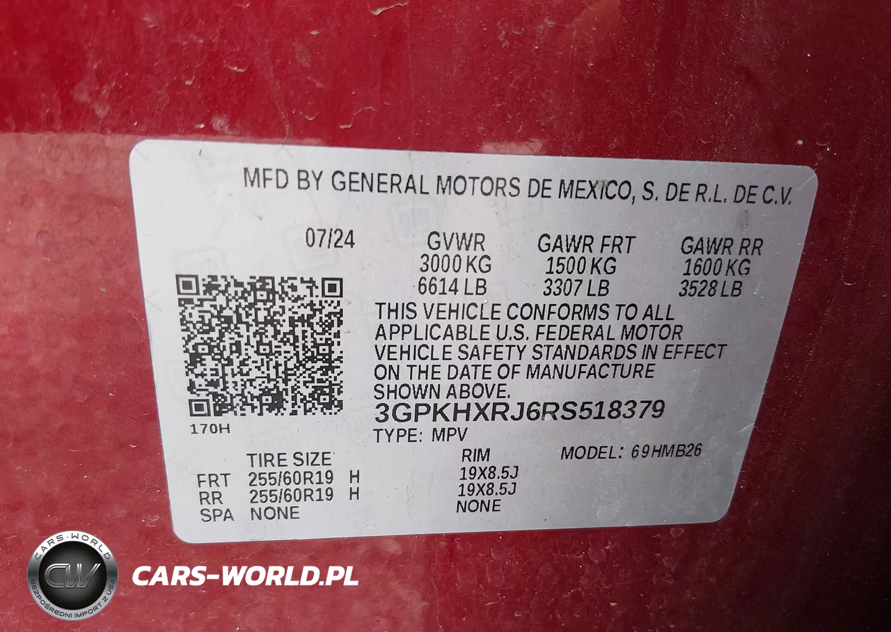 2024 Honda Prologue Touring VIN:3GPKHXRJ6RS518379 - 9
