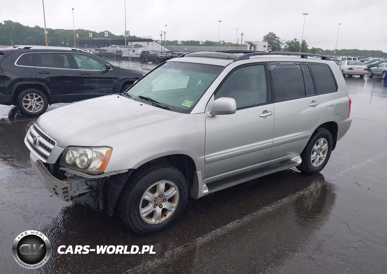 2003 Toyota Highlander V6 VIN:JTEHF21A030123656 - 2