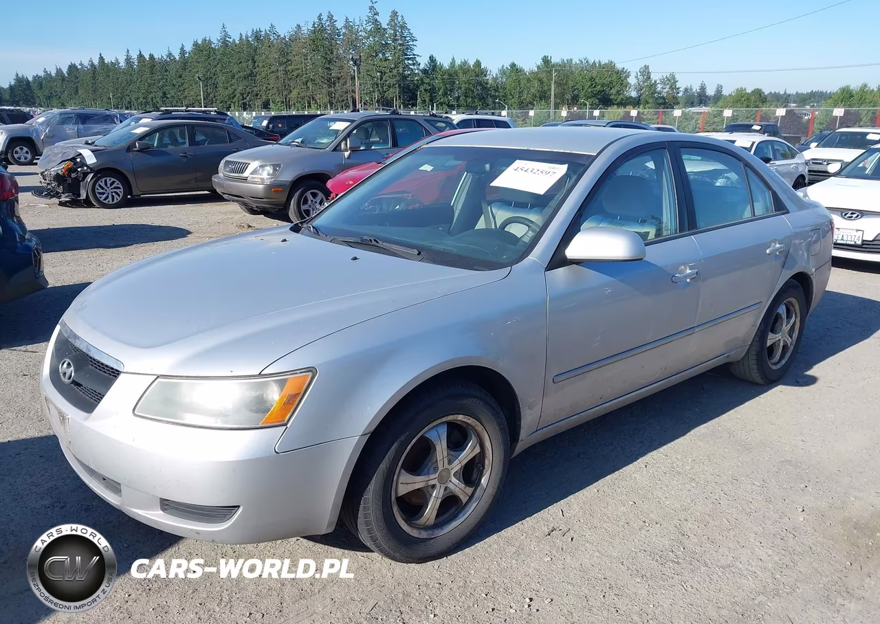 2007 Hyundai Sonata Gls-Gls W-Xm VIN:5NPET46C47H263000 - 2