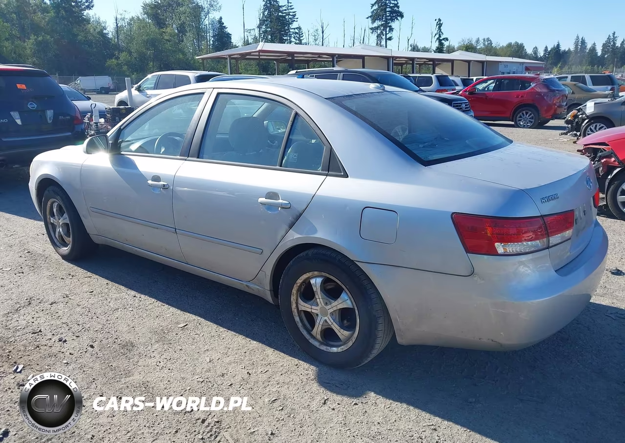 2007 Hyundai Sonata Gls-Gls W-Xm VIN:5NPET46C47H263000 - 3