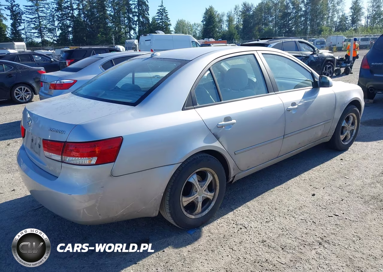 2007 Hyundai Sonata Gls-Gls W-Xm VIN:5NPET46C47H263000 - 4