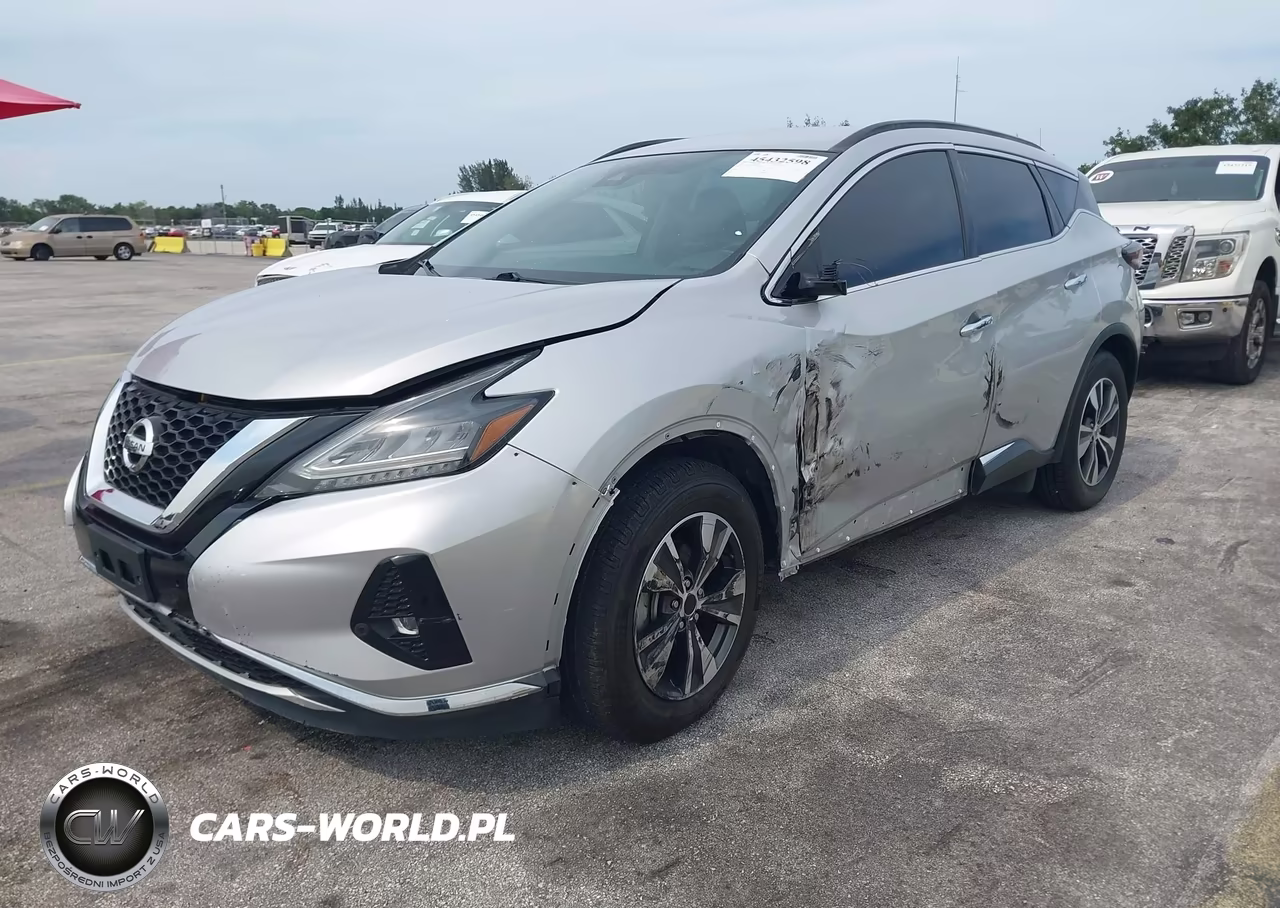 2021 Nissan Murano Sv VIN:5N1AZ2BJ9MC105275 - 2
