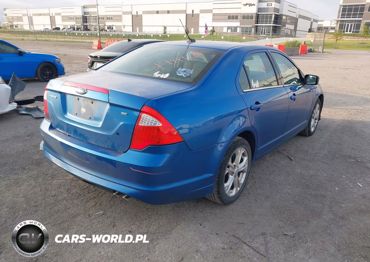2012 Ford Fusion Se VIN:3FAHP0HA0CR246262 - 4