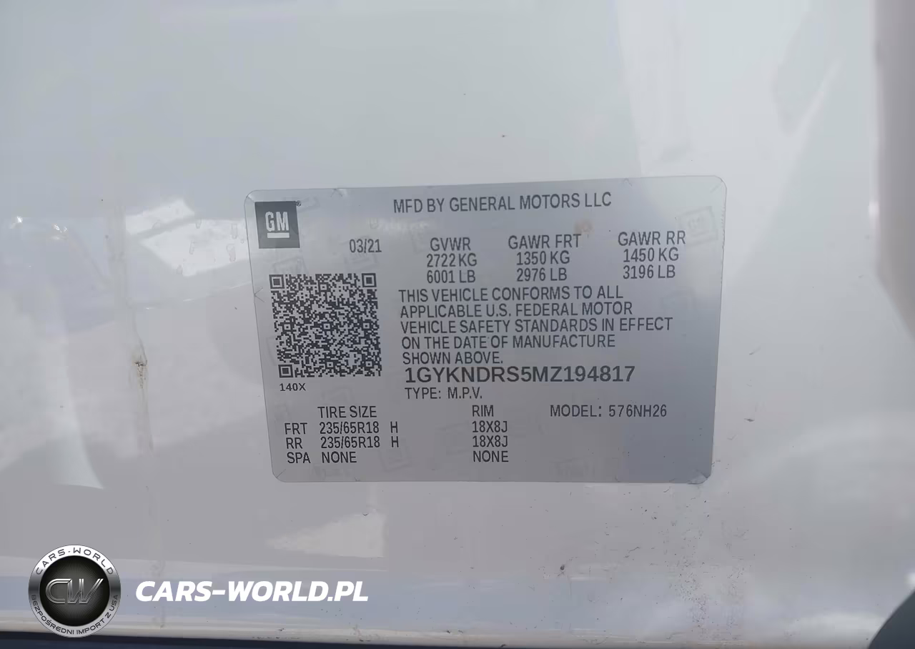 2021 Cadillac Xt5 Awd Premium Luxury VIN:1GYKNDRS5MZ194817 - 9