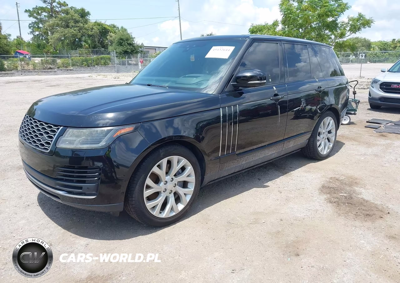 2019 Land Rover Range Rover 3.0L V6 Supercharged Hse VIN:SALGS2SV7KA543770 - 2