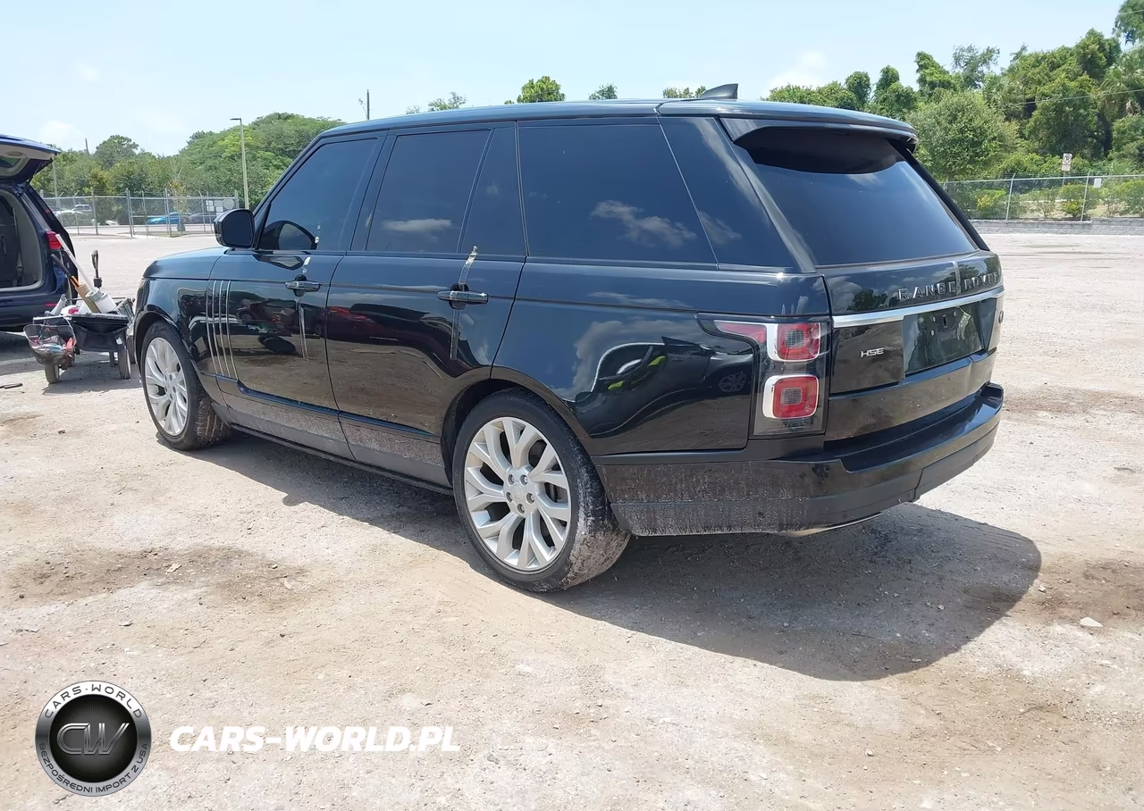2019 Land Rover Range Rover 3.0L V6 Supercharged Hse VIN:SALGS2SV7KA543770 - 3