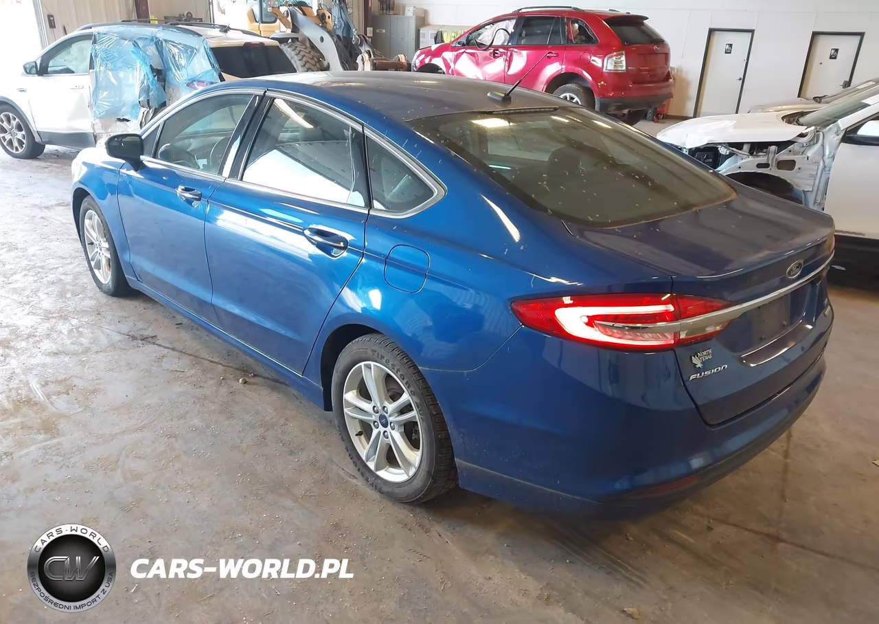 2018 Ford Fusion Se VIN:3FA6P0HD0JR160836 - 3