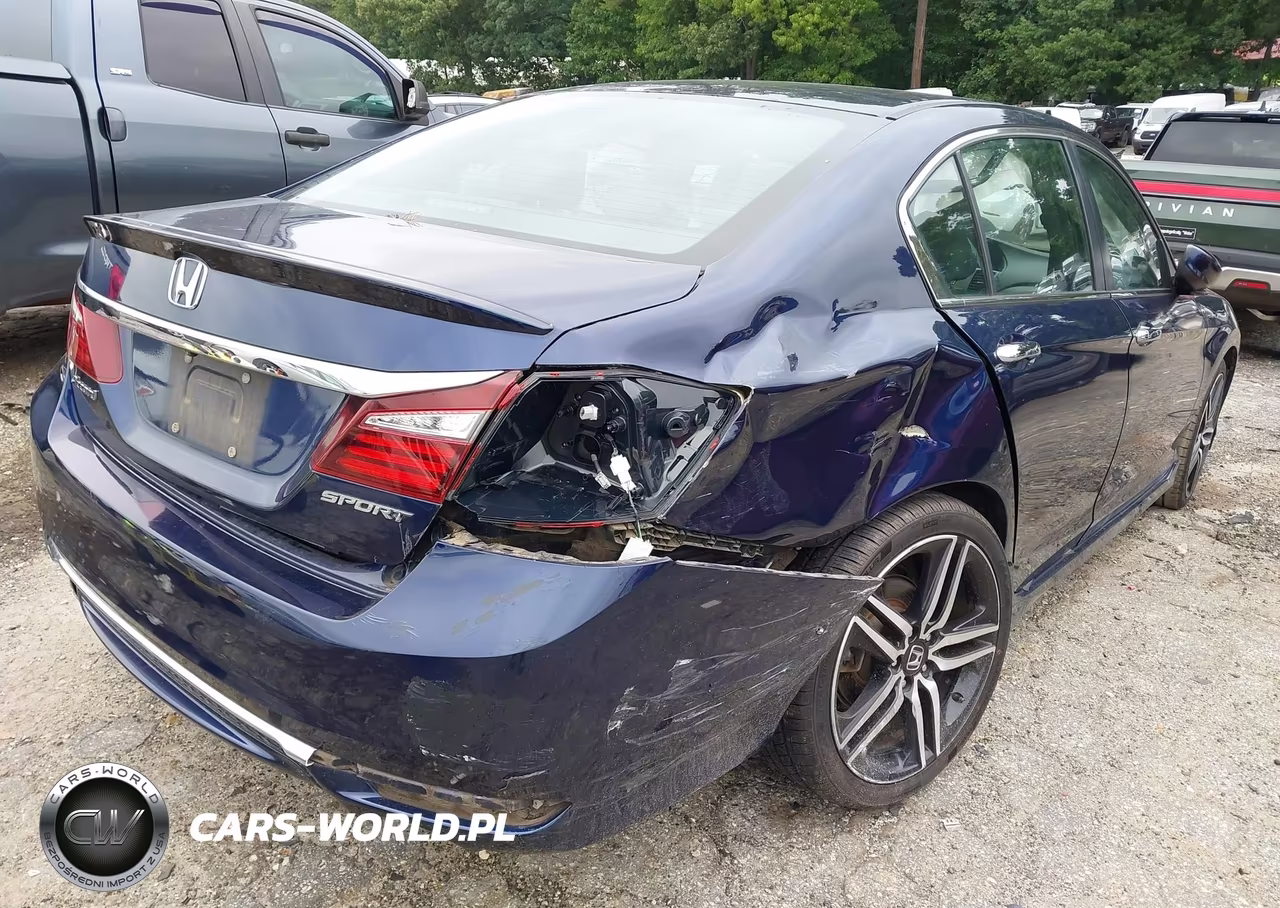 2016 Honda Accord Sport VIN:1HGCR2F5XGA104518 - 6