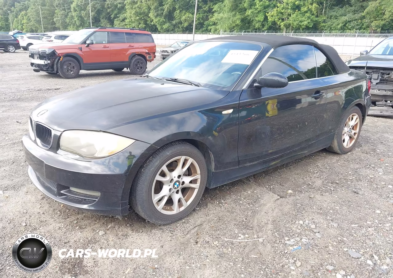 2008 BMW 128I VIN:WBAUL73598VE89280 - 2