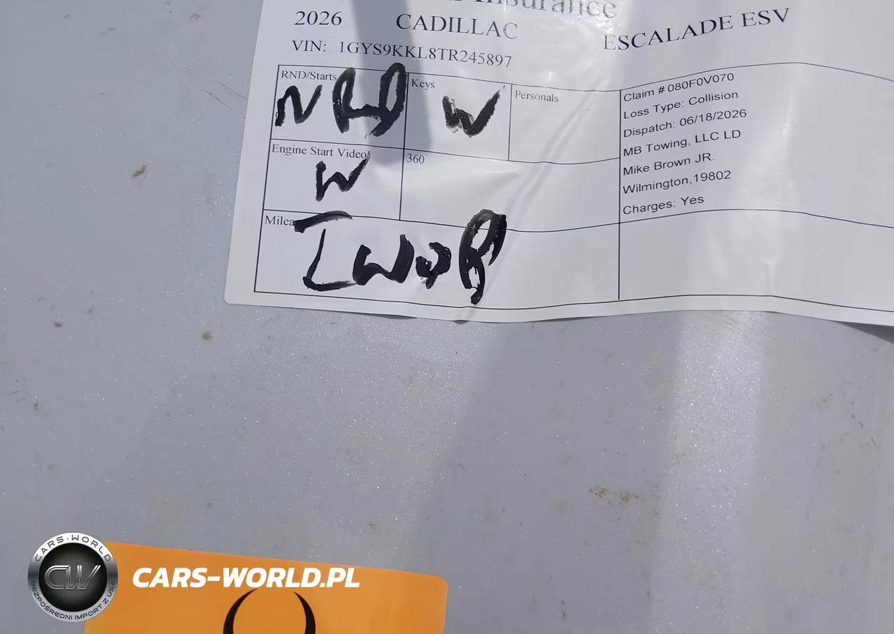2026 Cadillac Escalade Esv Luxury VIN:1GYS9KKL8TR245897 - 14