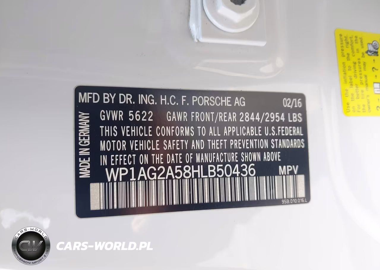 2017 Porsche Macan Gts VIN:WP1AG2A58HLB50436 - 9