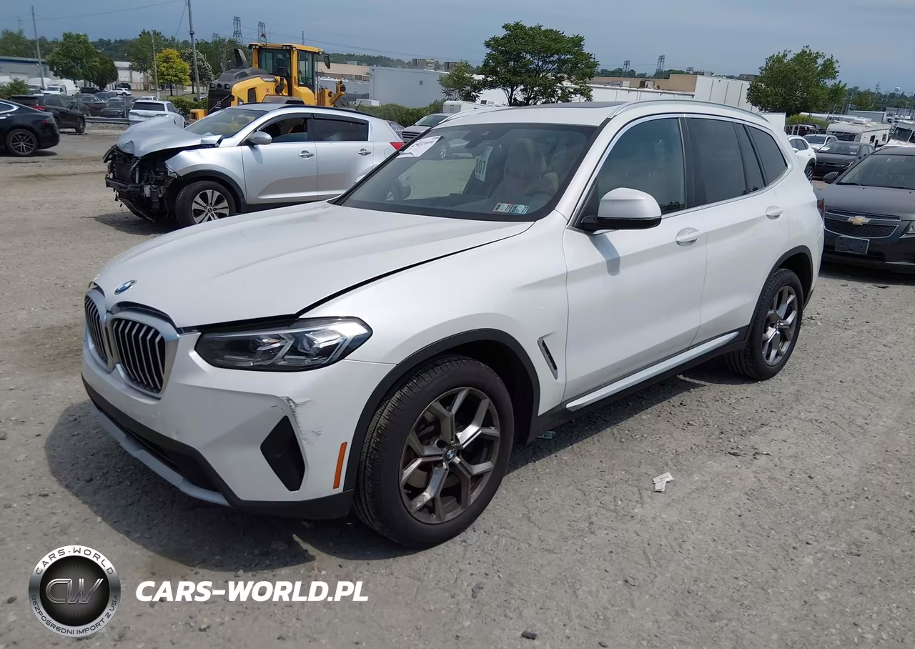 2022 BMW X3 xDrive30I VIN:5UX53DP01N9L25672 - 2